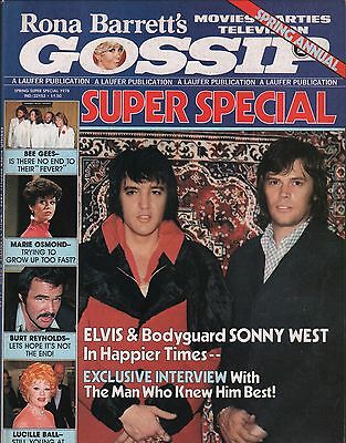 Rona Barrett's Gossip Magazine 1978 Spring Annual Vol. 1 No. 8 EX 112315DBE