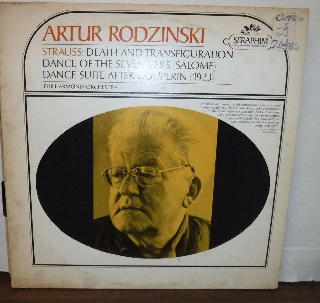 Artur Rodzinski Strauss Death and Transfiguration 33RPM M-60030 022017RECLLE