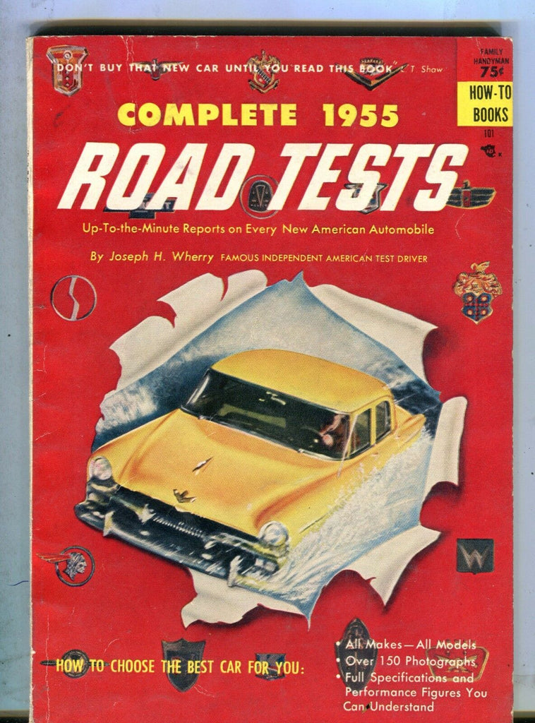 Complete 1955 Road Tests Magazine Joseph Wherry VG 060617nonjhe