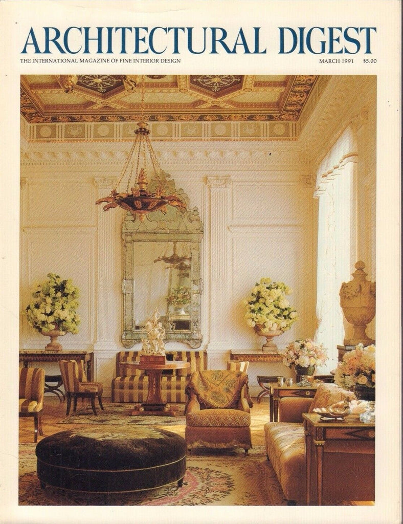 Architectural Digest March 1991 Mona Ackerman 021517DBE