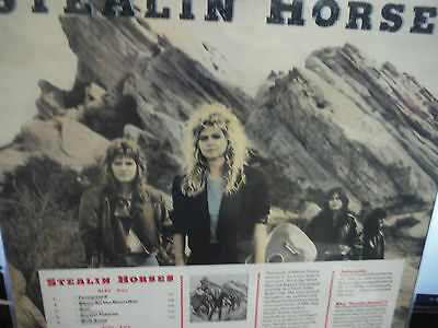 Stealin Horses Promo 33RPM EX 120215 TLJ