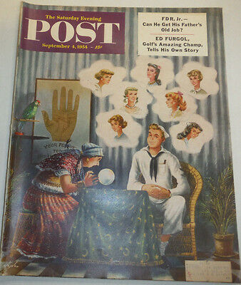 Post Magazine Franklin D. Roosevelt Ed Furgol September 1954 123014R