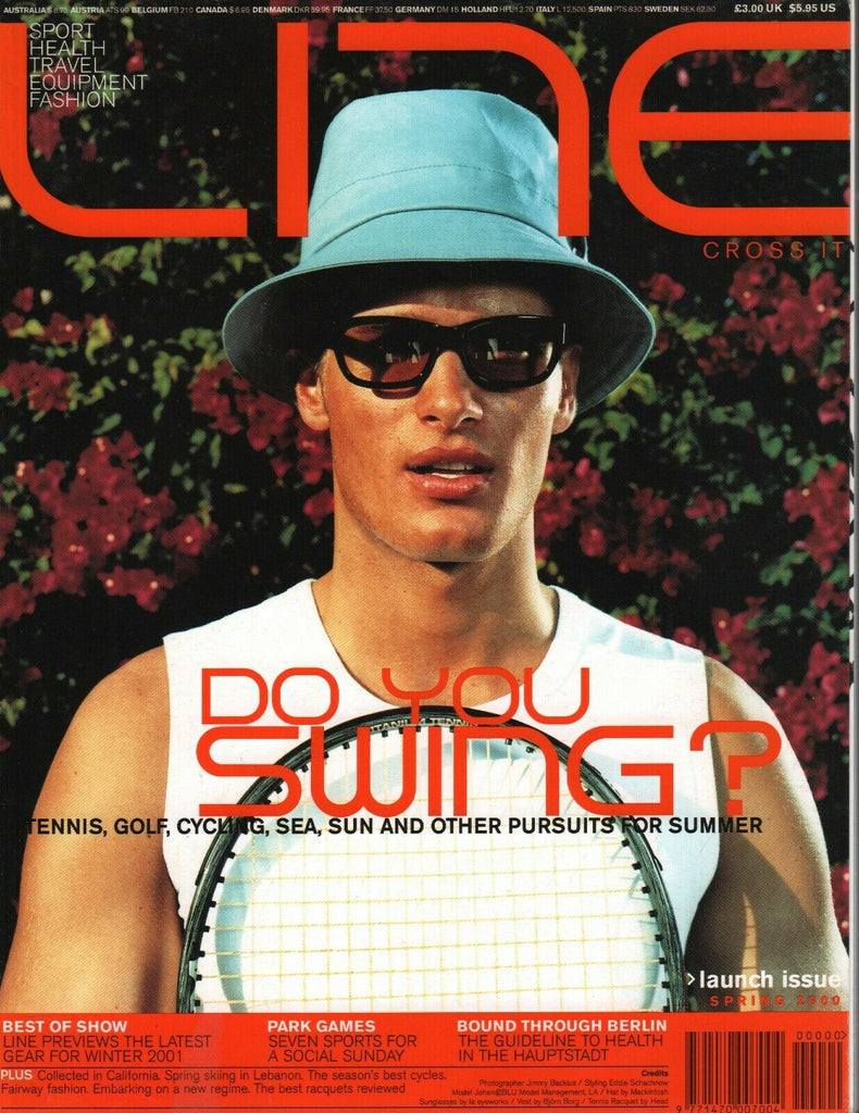 Line Sport Health Travel Spring 2000 Launch Issue Jimmy Backius 022420AME