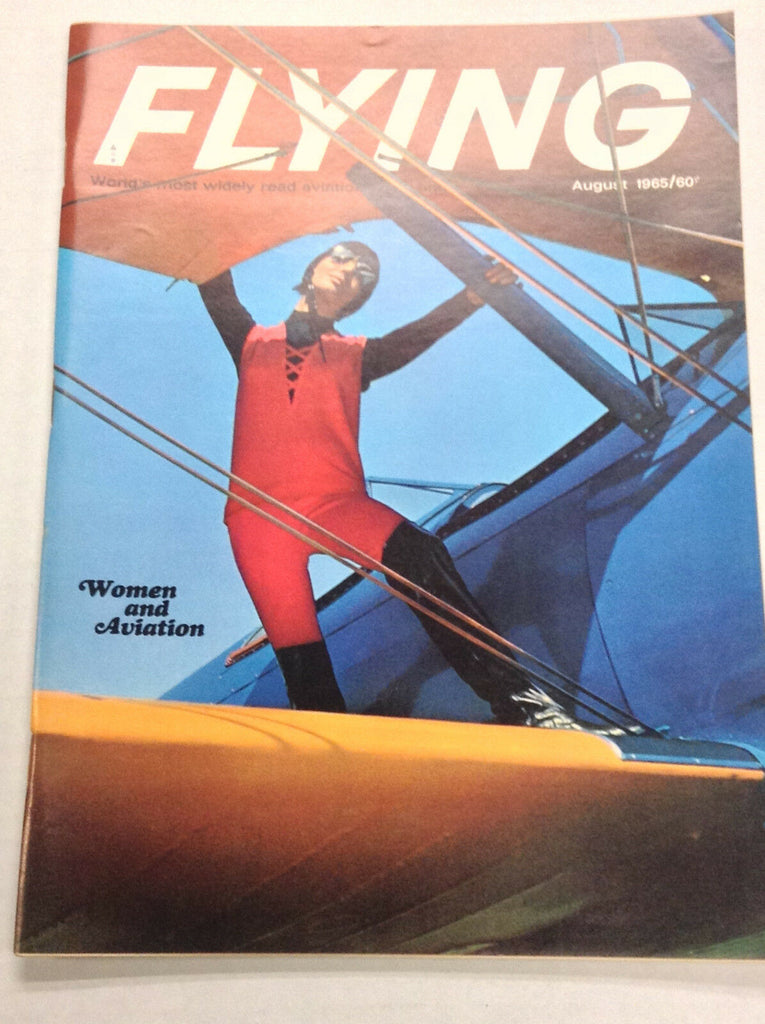 Flying Magazine Women And Aviation August 1965 122016R
