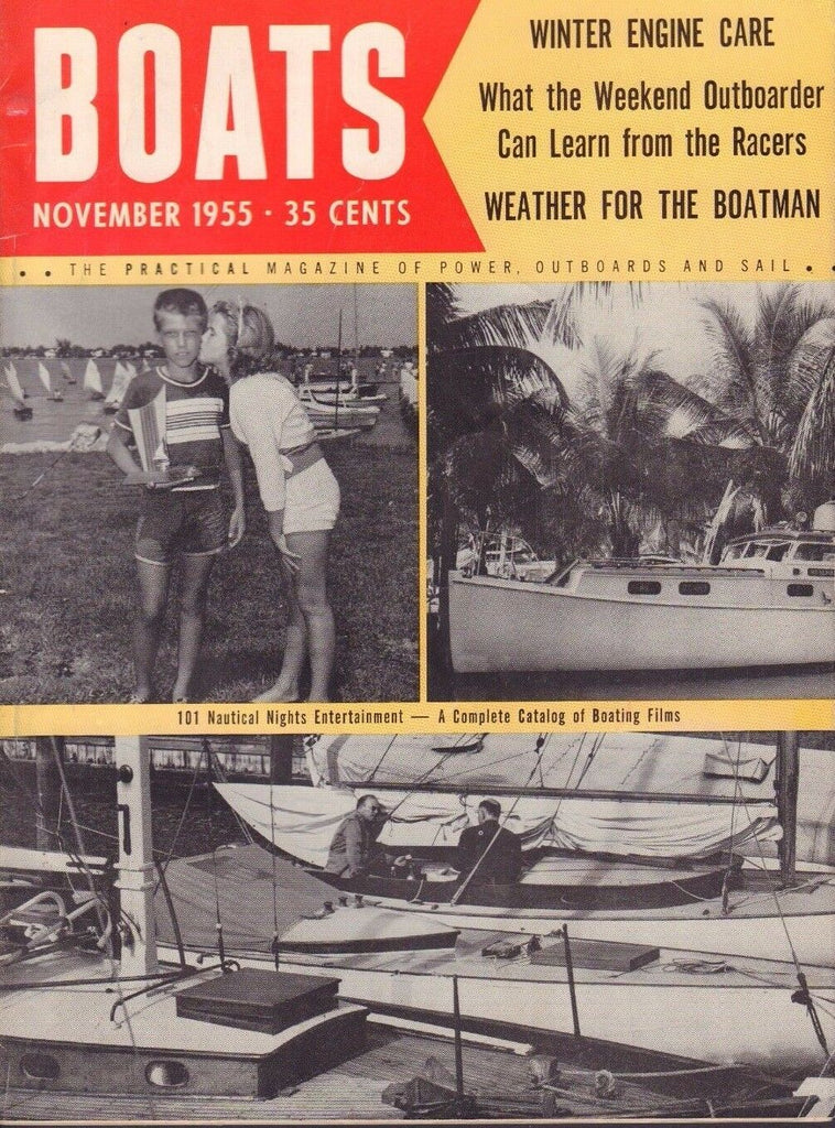 Boats November 1955 Outboarders, Boatman Weather, Nautical Nights 051017nonDBE