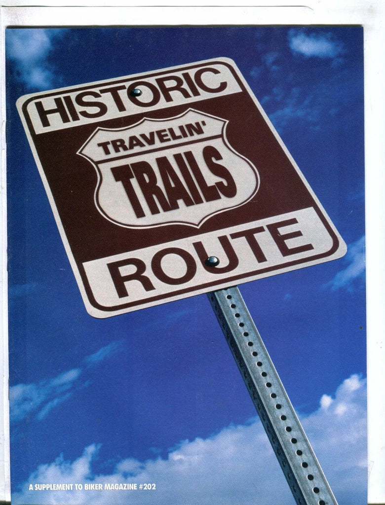 Biker Magazine Supplement #202 Historic Route EX No ML 042917nonjhe