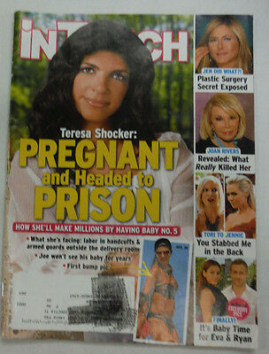 Intouch Weekly Magazine Teresa Shocker & Jennifer Aniston September 2014 051415R