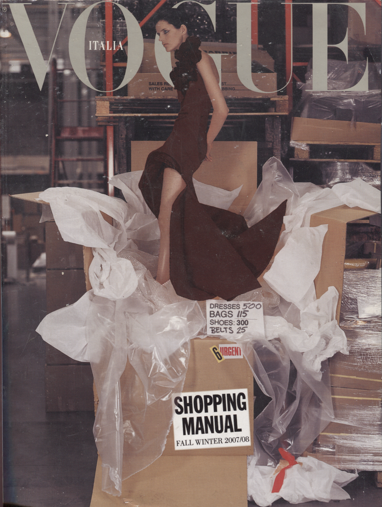 Vogue Italia Fall Winter 2007 2008 Italian Fashion Magazine 041320DBE
