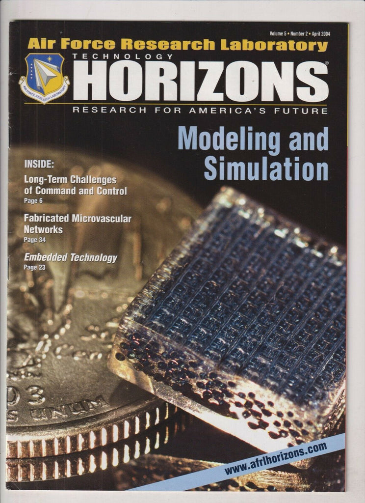 Technology Horizons Mag Modeling & Simulation April 2004 021920nonr