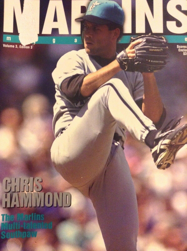 Marlins Magazine Chris Hammond Southpaw 1995 040418nonrh