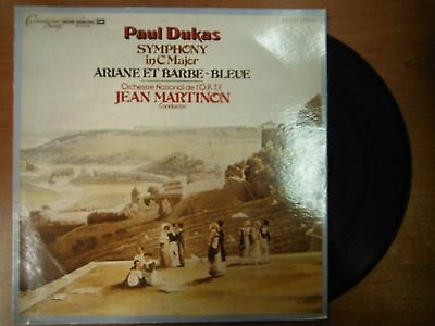 33 RPM Vinyl Paul Dukas Symphony in C Major Connoisseur Society Records012115SM