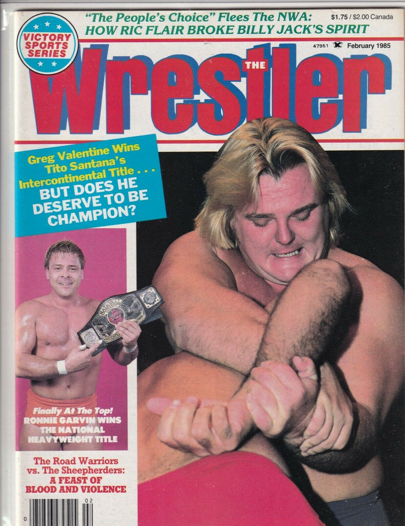 The Wrestler Greg Valentine Tito Santana February 1985 062419nonr