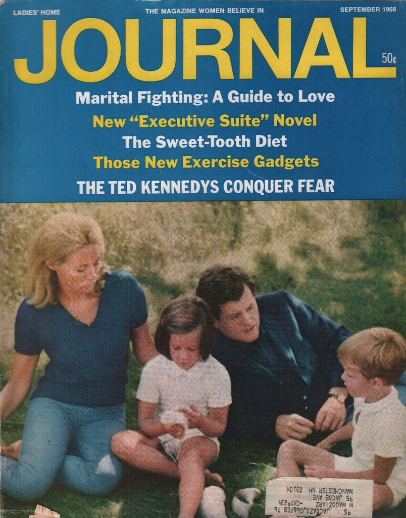 Ladies' Home Journal September 1968 Ted Joan Kennedy 093019AME2