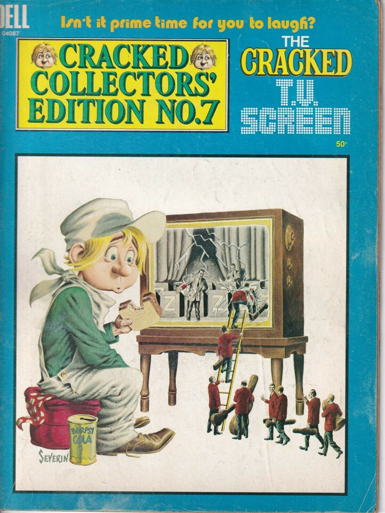 Cracked Magazine Collector's Edition No.7 TV Screen 1974 022019nonr