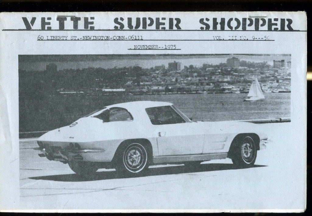 Vette Super Shopper Corvette November 1975 EX 030117nonjhe