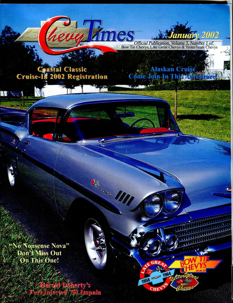 Chevy Times Magazine January 2002 Harold Doherty EX 021917jhe
