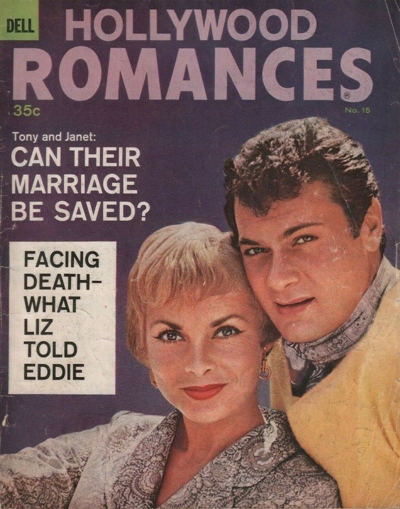 Hollywood Romances #15 1961 Liz Taylor Doris Day Debbie Reynolds 062819DBE