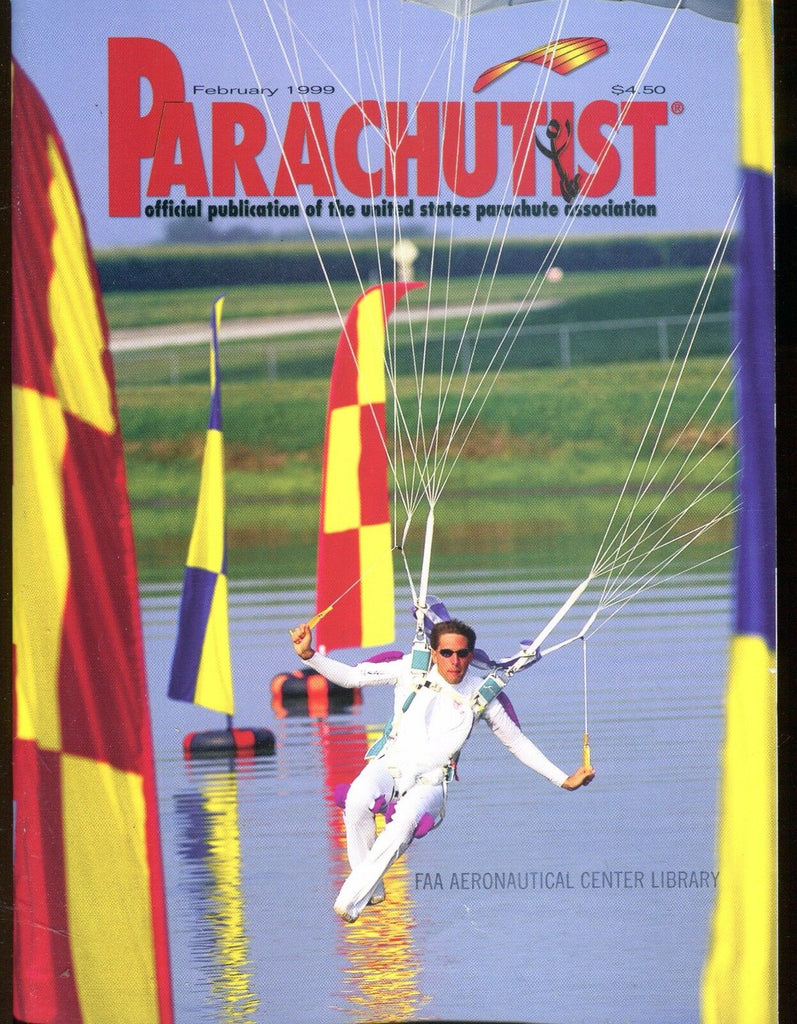 Parachutist Magazine Feb. 1999 Nick Kaminski FAA EX w/ML On Back 022517nonjhe