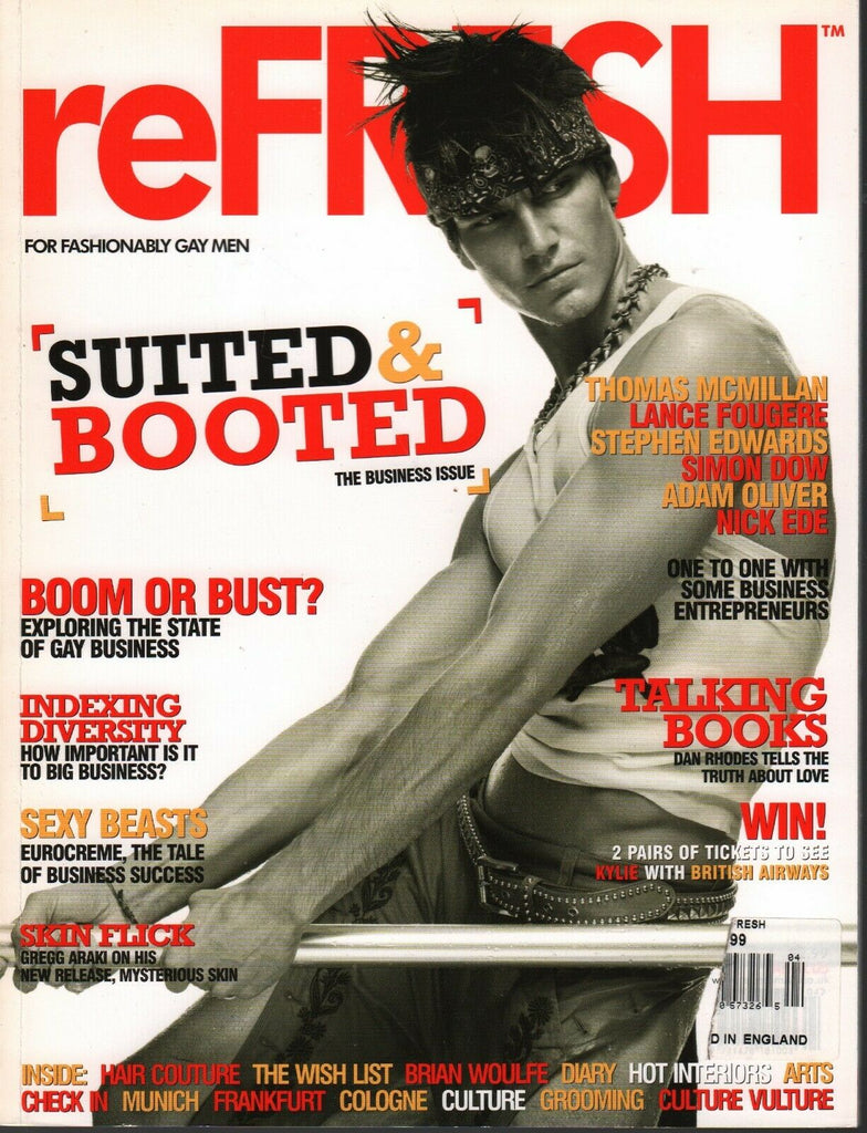 reFRESH Gay Interest UK Magazine April 2005 Thomas McMillan 031620AME