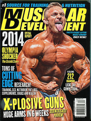 Muscular Development Magazine December 2014 Flex Lewis EX 123015jhe