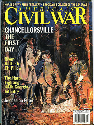 America's Civil War Magazine March 1996 Chancellorsville EX 080116jhe