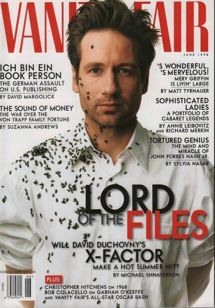 Vanity Fair June 1998 David Duchovny Christopher Hitchens 041919DBE