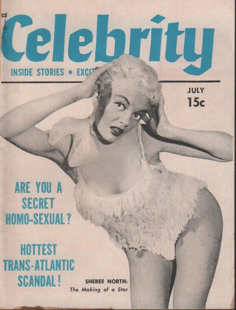Celebrity July 1954 Sheree North Cheesecake Pin Up 092418ame
