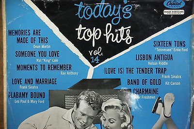 Today's Top Hits Vol 14 33 RPM VINYL 011216 TLJ