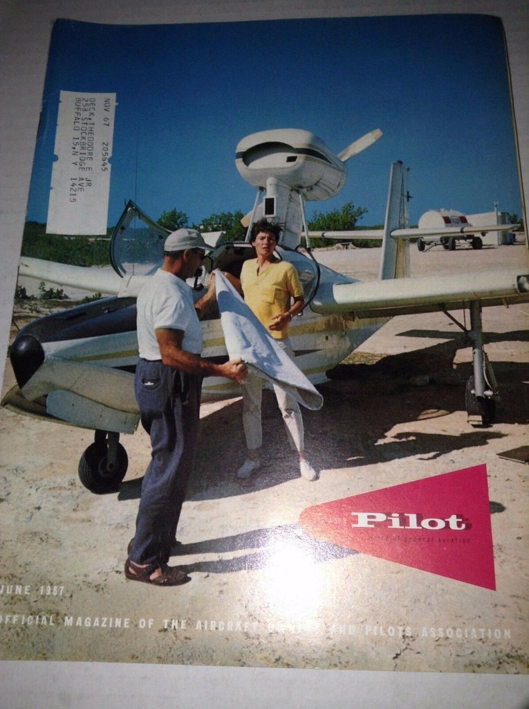 The AOPA Pilot Airplane Magazine Beech In The Airfield June 1967 120716rh2