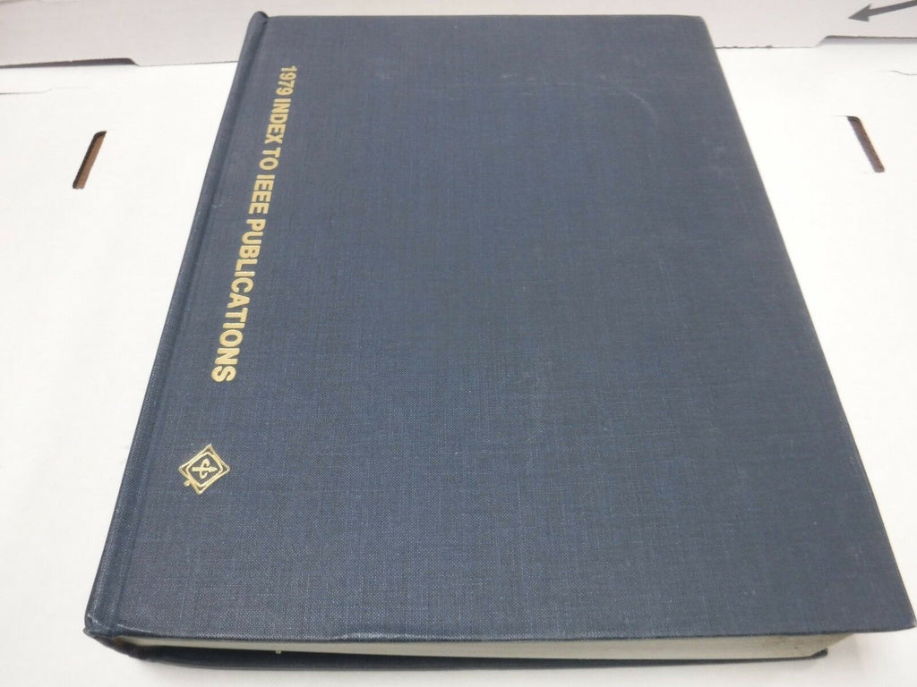IEEE 1979 Publications Index Hardcover Bound Book Ex-FAA 121818AME4