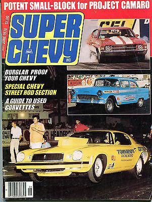 Super Chevy June 1976 Special Chevy Street Rod Section VGEX 122815jhe