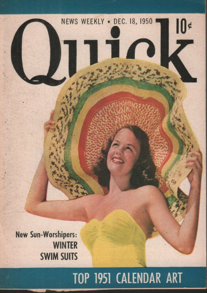 Quick News Weekly December 18 1950 Dinah Shore Cheesecake Pin Up 070819AME