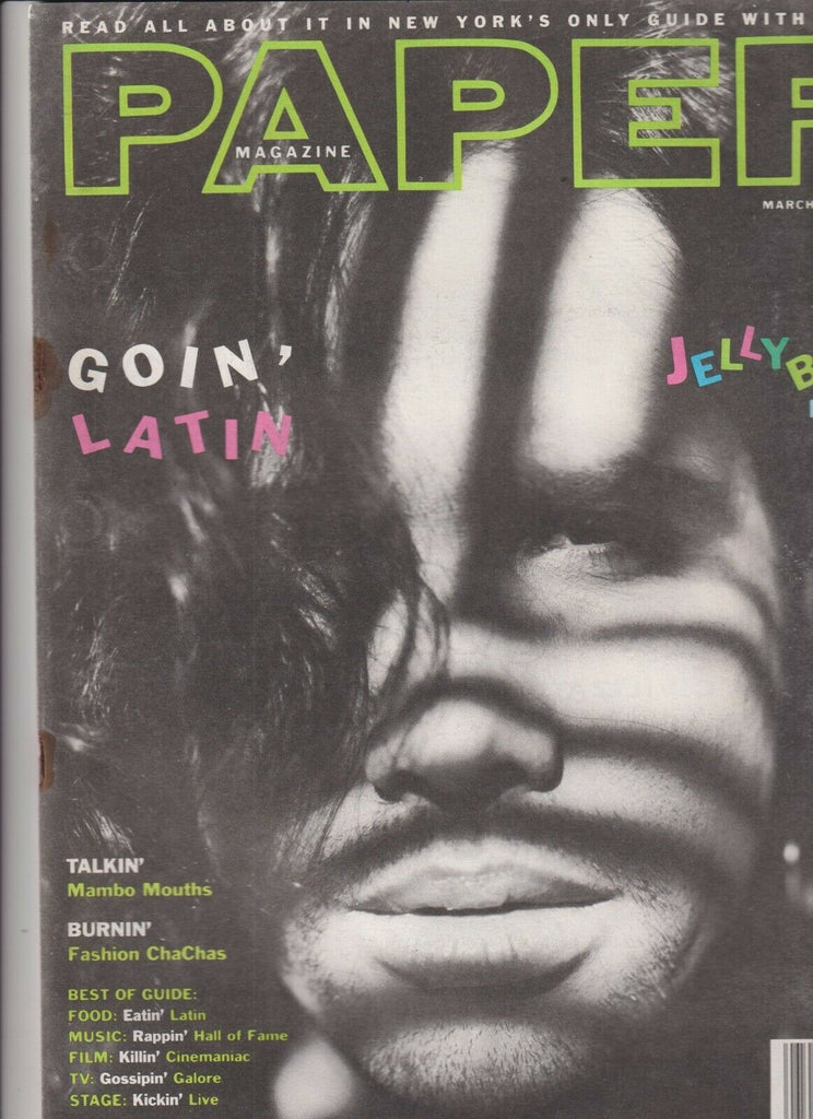 Paper Mag Jelly Bean Benitez Mambo Mouths March 1991 102519nonr