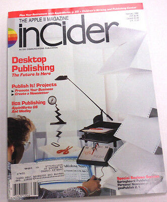 Apple InCider Magazine Desktop Publishing IIGs Publishing February 1989 111514R