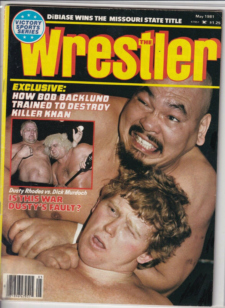 The Wrestler Mag Bob Backlund Dusty Rhodes May 1981 090919nonr