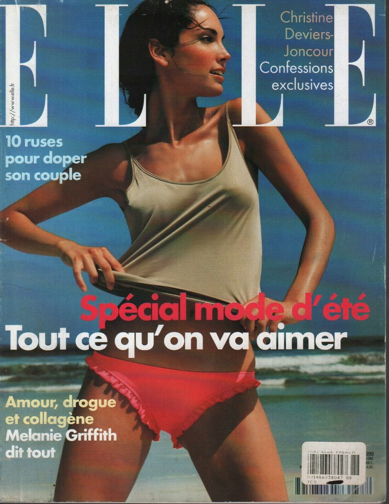 Elle French Magazine 7 Juin 1999 Melanie Griffith Fashion 091719AME2