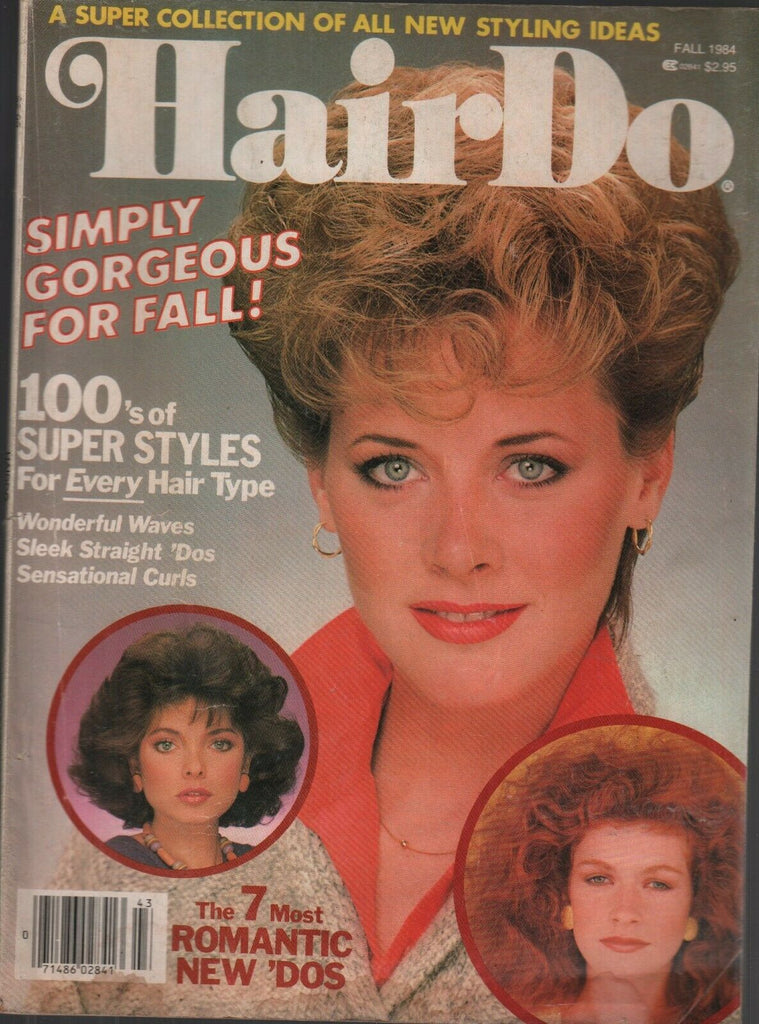Hairdo Fall 1984 Vintage Hairstyle Magazine Wonderful Waves 072919AME