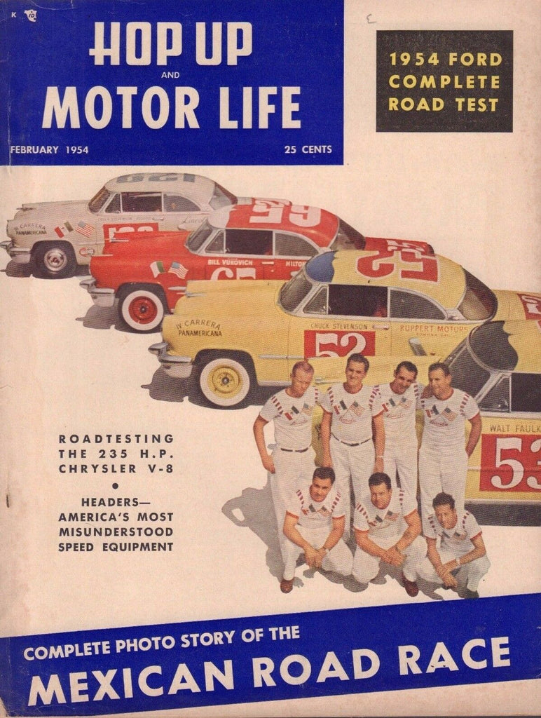 Motor Life February 1954 235 HP. Chrysler V-8 052417nonDBE
