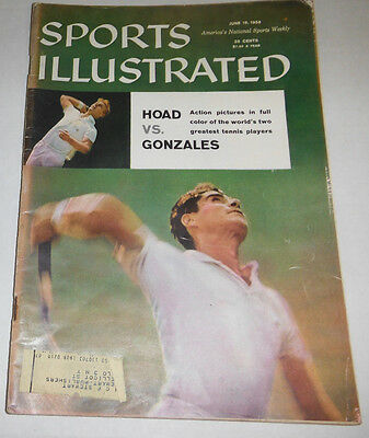Sports Illustrated Magazine Hoad Vs. Gonzales June 1958 072514R
