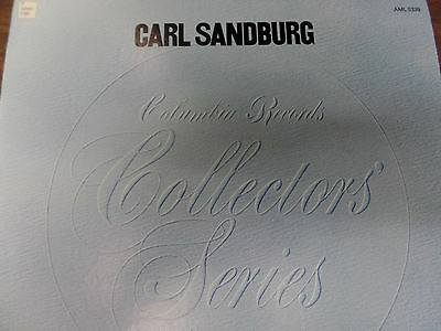 Carl Sandburg Flat Rock Ballads Columbia Collectors' Series 33RPM 030116 TLJ