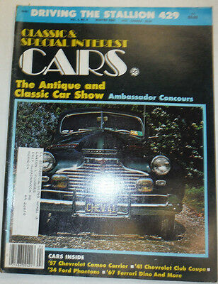 Classic & Special Interest Cars Magazine Antique Car Show Winter 1980 022615r2
