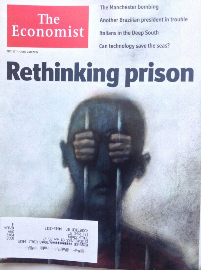 The Economist Magazine Rethinking Prison May/June 2, 2017 100517NONRH