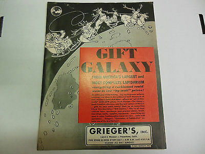 Grieger's Catalog Original Gift Galaxy 1963 061113ame