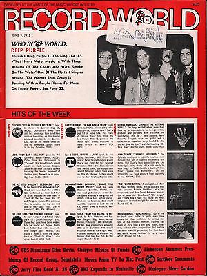 Record World June 19 1973 Deep Purple w/ML EX 120415DBE