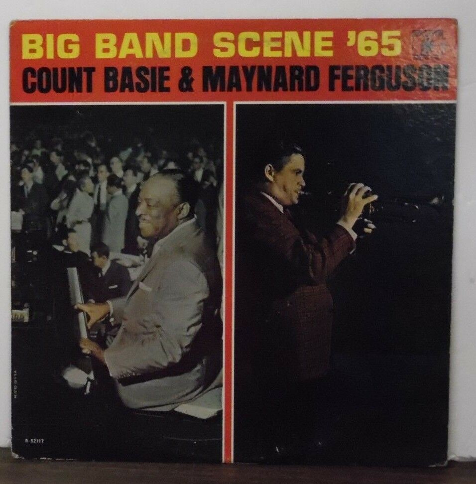 Big Band Scene '65 Count Basie & Maynard Ferguson vinyl R-52117 062418LLE