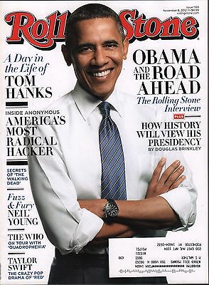 Rolling Stone November 8 2012 Barack Obama w/ML EX 121715DBE2