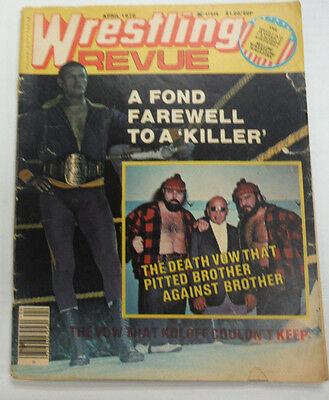 Wrestling Revue Magazine A Wladek Kowalski April 1978 062315R