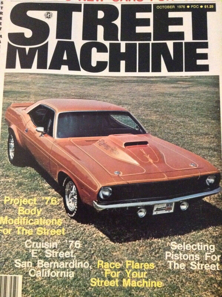 Street Machine Magazine Ford & Project '76 Body Mods October 1976 011019nonrh