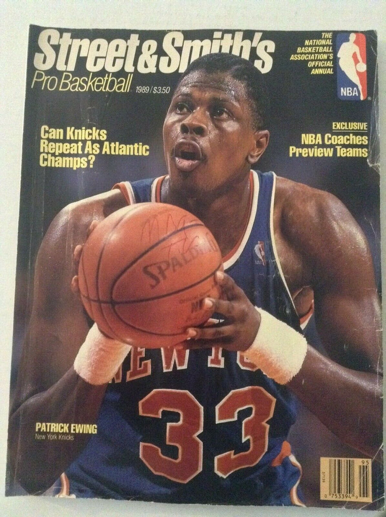 Street & Smith's Pro Basketball Patrick Ewing 1989 050319nonrh
