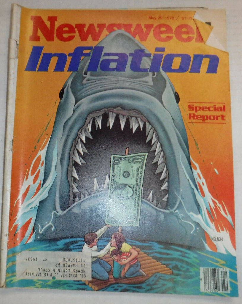 Newsweek Magazine Special Inflation Report May 29, 1978 101016R2